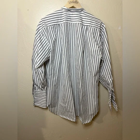 FRAME Oversized Striped Top Size S - Picture 3 of 6